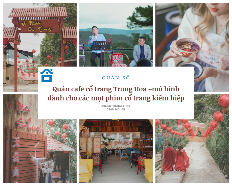 Quán café cổ trang Trung Hoa –mô hình dành cho các mọt phim cổ trang kiếm hiệp