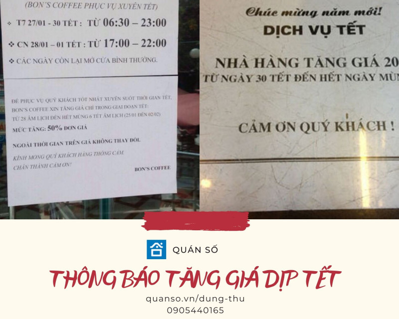 Phương án “tăng giá vào dịp tết” khiến cả chủ lẫn khách đều hài lòng