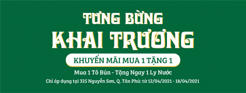 TƯNG BỪNG KHAI TRƯỜNG BÚN BÒ HUẾ 1980 THUỘC CHUỖI NHÀ HÀNG CỦA NHÂN PHÁT GROUP