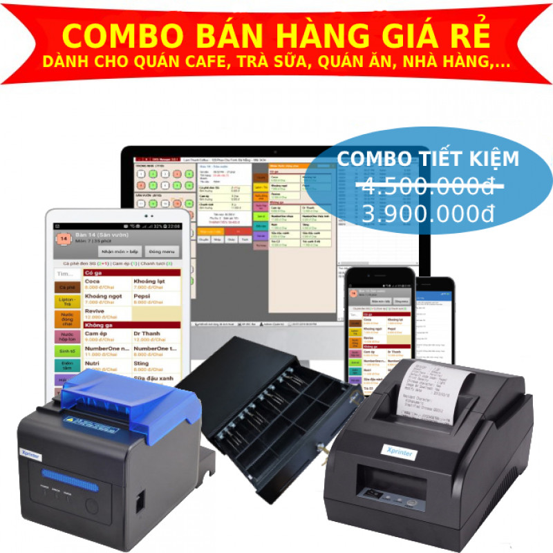 Lý do bạn nên mua Combo Phần mềm tính tiền kèm thiết bị thay vì mua riêng lẻ