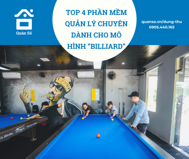 Top 4 phần mềm chuyên dành cho mô hình “billiard”