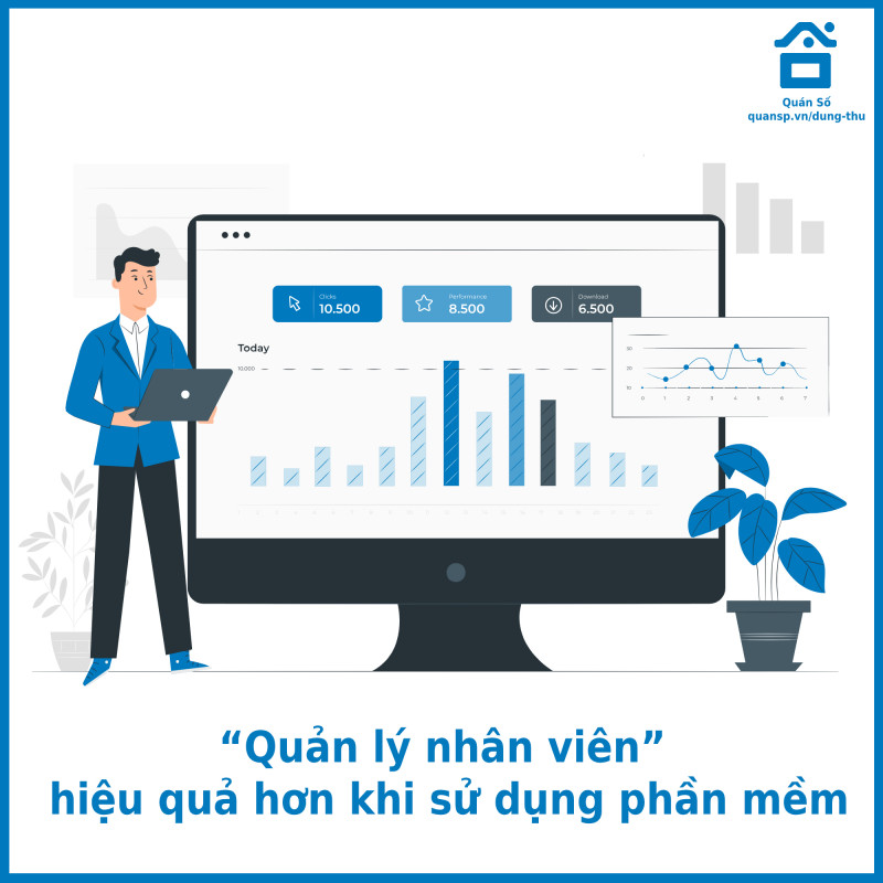 “Quản lý nhân viên” hiệu quả hơn khi sử dụng phần mềm